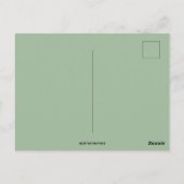 Carte Postale Atelier vintage Père Noël (Dos)