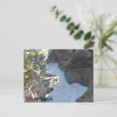 Carte Postale Athabasca tombe à travers le Canyon (Debout devant)