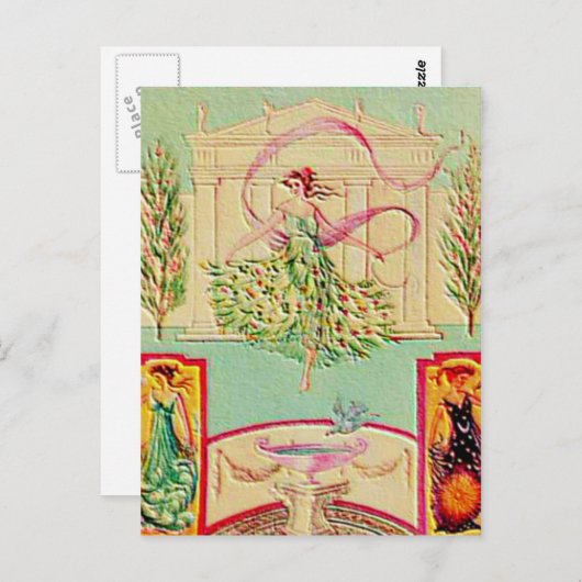 Carte Postale Athena Maiden (Devant / Derrière)