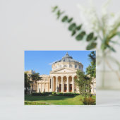 Carte Postale Athénée roumain à Bucarest, Roumanie (Debout devant)