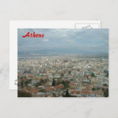 Carte Postale Athènes (Devant / Derrière)