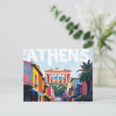 Carte Postale Athènes (Debout devant)