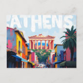 Carte Postale Athènes (Devant)