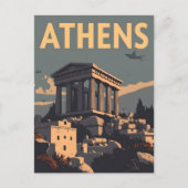 Carte Postale Athènes (Devant)