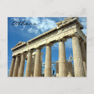 Carte Postale athènes de parthénon