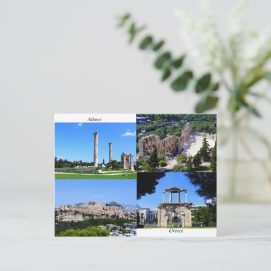 Carte Postale Athènes - Grèce (Debout devant)