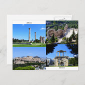 Carte Postale Athènes - Grèce (Devant / Derrière)