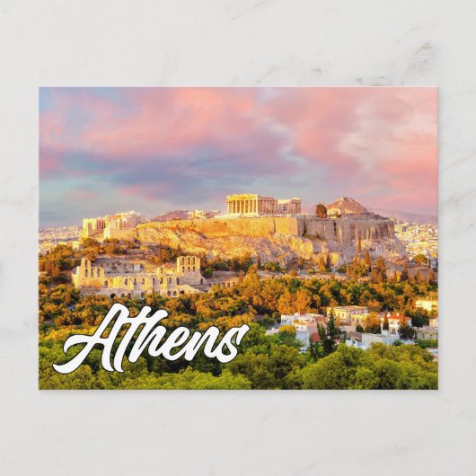 Carte Postale Athènes, Grèce (Devant)