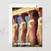 Carte postale Athènes, Grèce (Devant / Derrière)