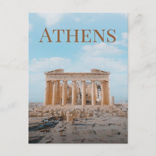 Carte Postale Athènes Grèce (Devant)