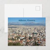 Carte postale Athènes Grèce Cityscape (Devant / Derrière)