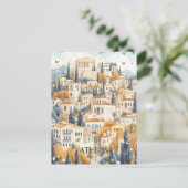 Carte Postale Athènes Grèce Voyage (Debout devant)