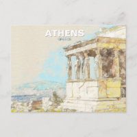 Athènes Grèce – Vue de la ville grecque antique, V