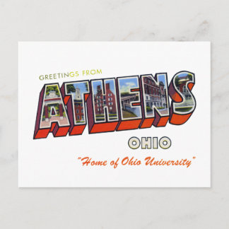 Carte Postale Athènes Ohio