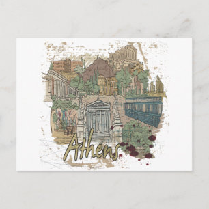 Carte Postale Athens