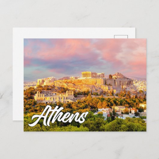 Carte Postale Athens (Devant / Derrière)