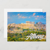 Carte Postale Athens (Devant / Derrière)