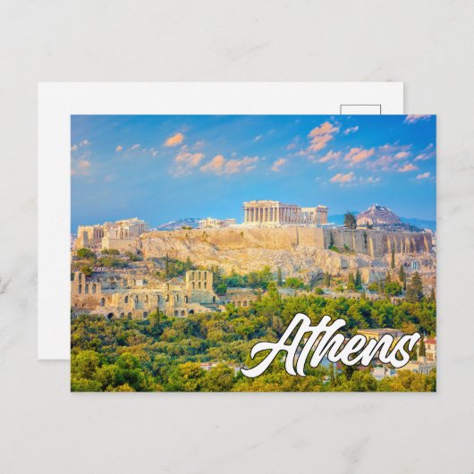 Carte Postale Athens (Devant / Derrière)