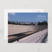 Carte postale Athens Panathenaic Stadium (Devant / Derrière)
