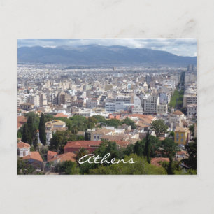Carte Postale athens vista