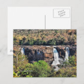 Carte Postale Athirappilly Falls, Panchayath, Kerala, Inde (Devant / Derrière)