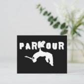 Carte Postale Athlète de Parkour (Debout devant)