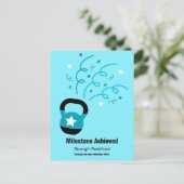 Carte Postale Athlete Milestone Achievement Thank You (Debout devant)