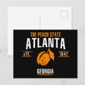 Carte Postale Atlanta (Devant / Derrière)