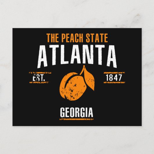 Carte Postale Atlanta (Devant)