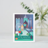 Carte postale Atlanta (Debout devant)