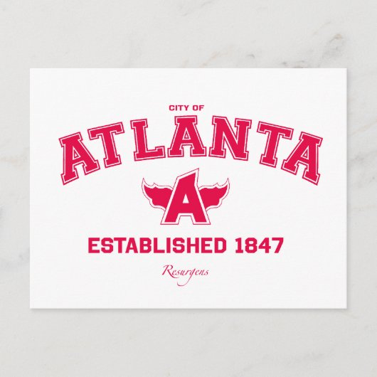 Carte postale Atlanta (Devant)