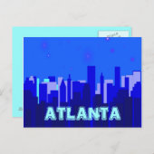 Carte postale Atlanta (Devant / Derrière)