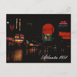 Carte postale Atlanta 1951