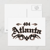Carte Postale Atlanta 404 (Devant / Derrière)