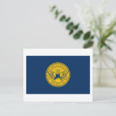 Carte postale Atlanta Flag (Debout devant)