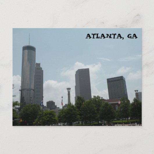 Carte postale Atlanta, GA (Devant)