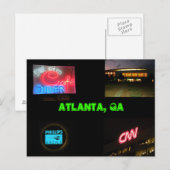 Carte postale Atlanta, GA (Devant / Derrière)