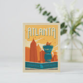 Carte Postale Atlanta, GA - EST. 1845 (Debout devant)