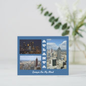 Carte postale Atlanta, Georgia Cityscape (Debout devant)