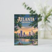 Carte Postale Atlanta Géorgie (Debout devant)