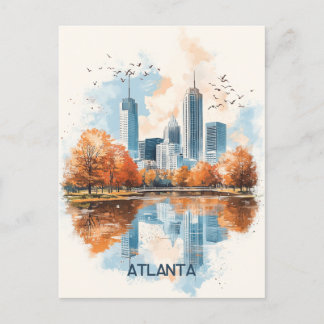 Carte Postale Atlanta Géorgie