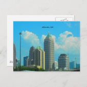 Carte Postale Atlanta Géorgie (Devant / Derrière)