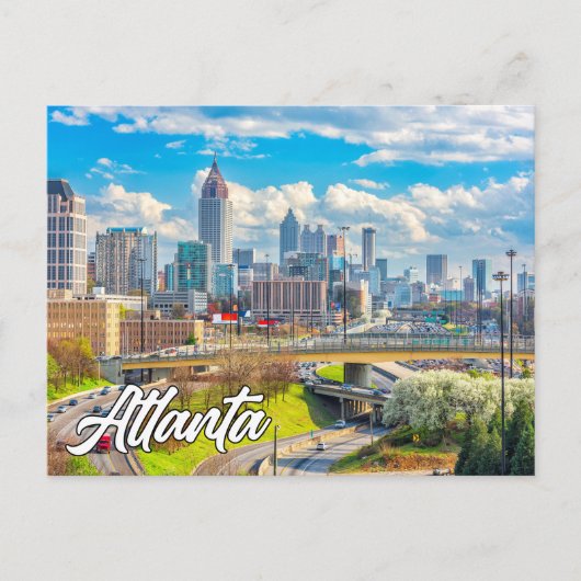 Carte Postale Atlanta, Géorgie, États-Unis (Devant)
