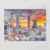 Carte Postale Atlanta, Géorgie, USA (Devant)