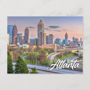 Carte Postale Atlanta, Géorgie, USA