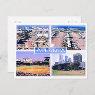 Carte Postale Atlanta - Mosaic - Usa -
