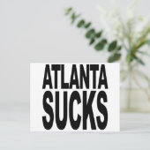 Carte Postale Atlanta Sucks (Debout devant)