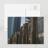 Carte Postale Atlanta vieux contre nouveau (Devant / Derrière)