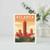 Carte Postale Atlanta vintage (Debout devant)