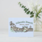 Carte postale Atlantic Beach Travel North Carolina (Debout devant)